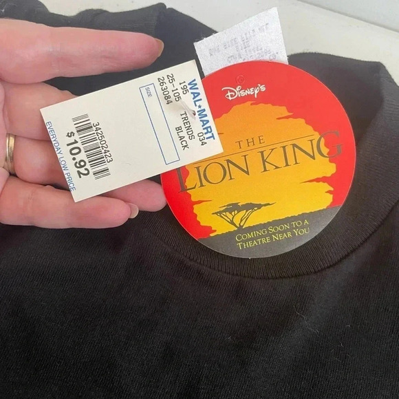NWT Disney Lion King Single Stitch T-Shirt Hakuna Matata 90’s‎ Jerry Leigh 0090 - Picture 7 of 12